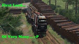 Fs19 Forestry On Holmåkra First Load Timelapse S02 Ep22