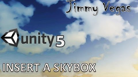 Mini Unity Tutorial - Inserting A Skybox - Beginners