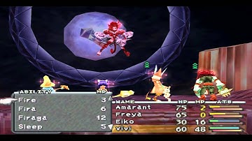 FF IX: No healing / Low level. Trance Kuja.