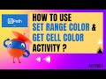 UiPath - Set Range Color & Get Cell Color activity | Where to use and how to use? | Practical demo