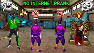 No Internet Prank With Worldchat Random Player 🤧 लेकिन ये Kya 😭 गलत हुआ मेरे साथ | Garena Free Fire🔥