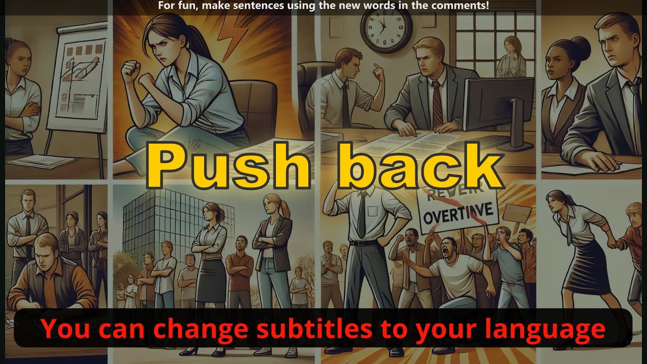 Push Back Meaning With 5 Examples YouTube