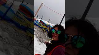 SWITZERLAND 🇨🇭::: mount Titlis -snow sports, ice chair , tower !!! I explored all alone 🥳🥳🥳