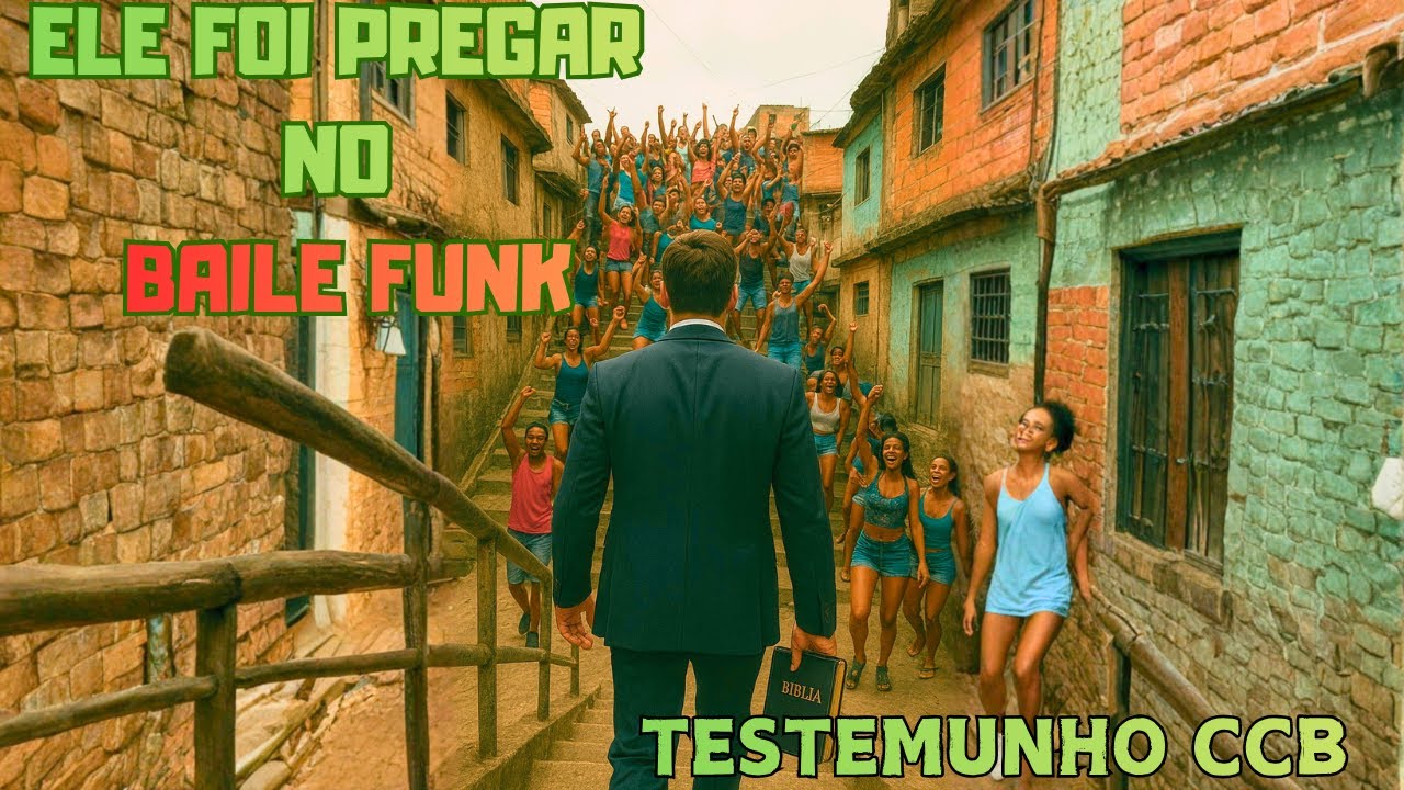 IRMÃO CHIQUINHO INVADIU O BAILE FUNK |  TESTEMUNHO CCB