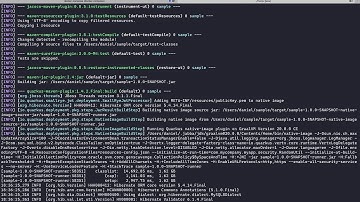 JHipster native executable using Quarkus and GraalVM.