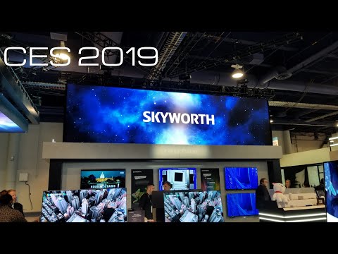 Skyworth and their Impressive Displays CES 2019