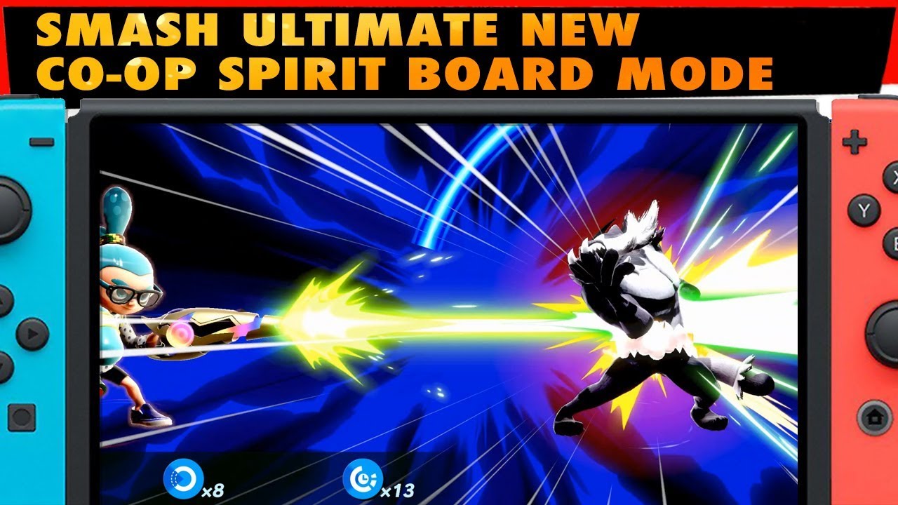 Smash Brothers Ultimate: Testing the NEW Co-Op Spirit Board Mode
