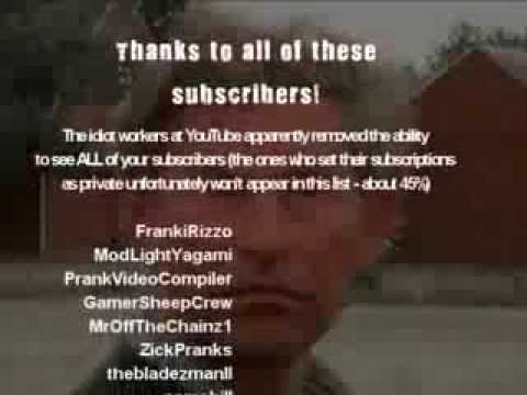 5 YEAR CHANNEL ANNIVERSARY - SUBSCRIBER LIST + Duncan Calls AA yet again