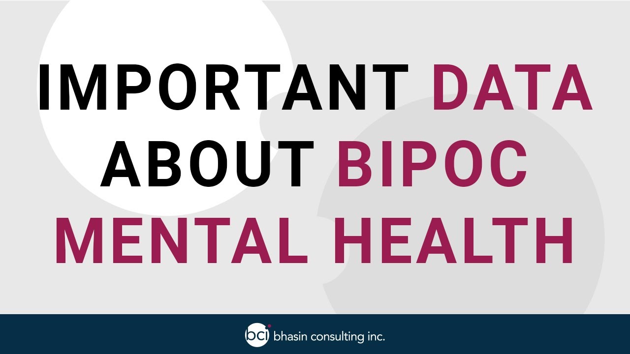 Important Data About BIPOC Mental Health