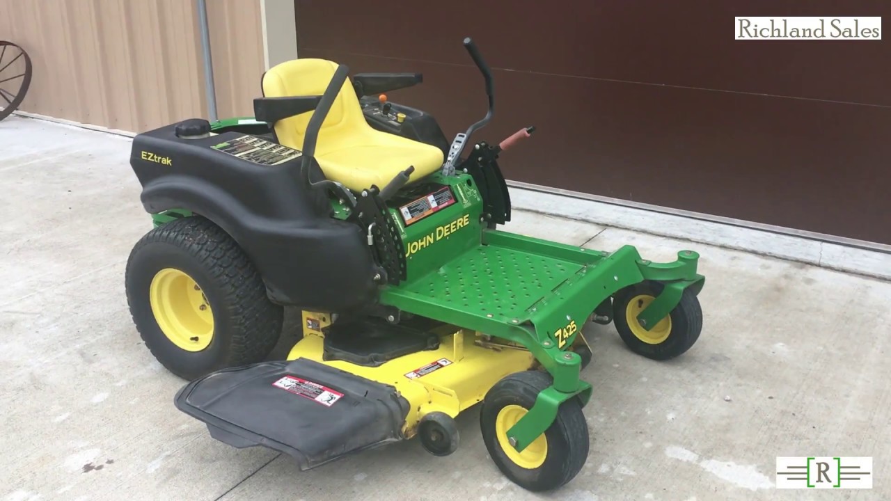 SOLD! John Deere EZtrak Z425 YouTube