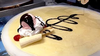 レジェンドクレープ職人 japanese street food - creamy crepe compilation ICE CREAM CREPE Compilation Tokyo Japan