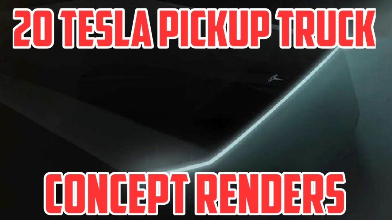 20 Tesla Pickup Truck Concept Renders Which Is Your Favorite
