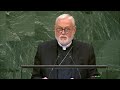 Holy See - Secretary of Relations with States Addresses General Debate, 73rd Session