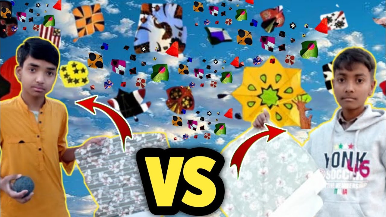 Wasif Vs Arslan Kite Cutting 🤩 | Bhot Mza Aya Hai Aj 😍 | Beautiful Secen 🎉