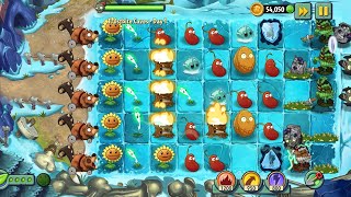 Plants vs Zombies 2 Frostbite Caves Winter Clash Level 1-3 Gameplay | PvZ2 Gameplay Part 31
