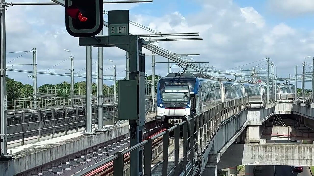 Ramal Aeropuerto (L2)  del Metro de Panamá: Primeras Pruebas sin Pasajeros - 9 de octubre de 2022