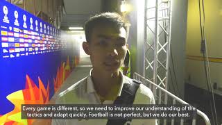 #AFCU23 - Jaroensak Wonggorn (THA) M17 Post Match Reactions