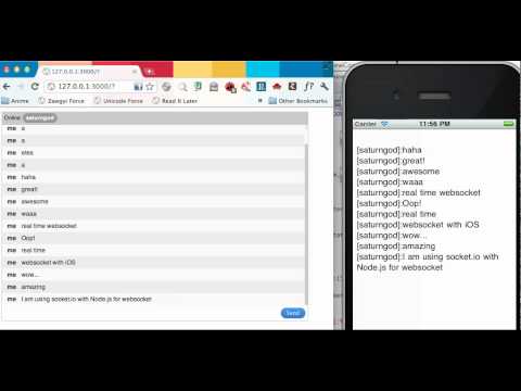 Socket.io with iOS