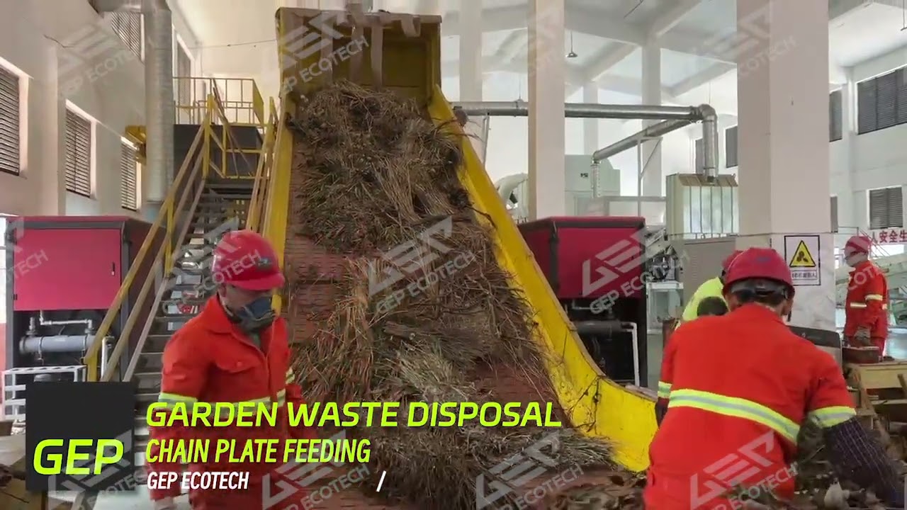 Проект по переработке крупногабаритных отходов и садовых отходов в топливо из отходов (RDF)