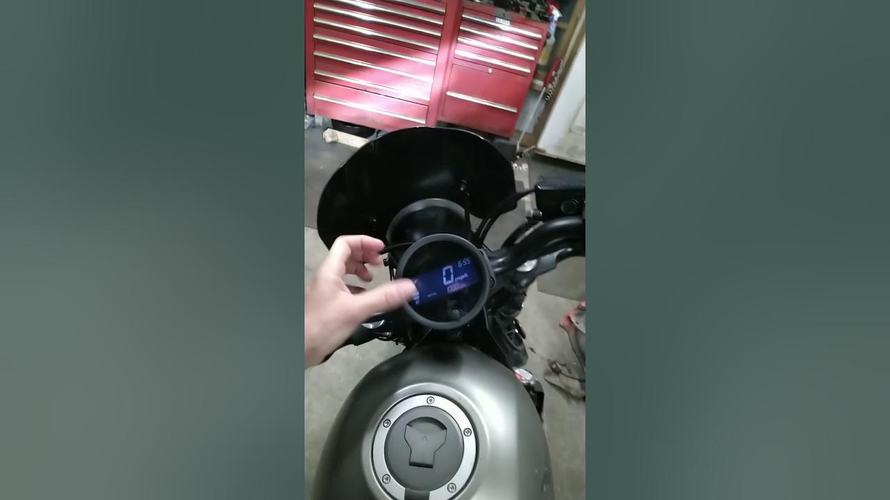 how-to-reset-clock-on-honda-rebel-300-youtube