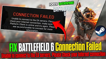 How To FIX BATTLEFIELD 6 Connection Failed Error