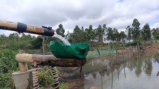 26/05, Water Powered Rice pounder Ancient but Genius Technology #dongvanvlog#watepoweredricepounder