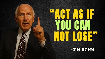 Act as If You CAN NOT Lose - Jim Rohn Motivation