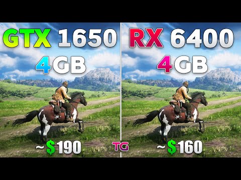 GTX 1650 vs RX 6400 - Test in 11 Games