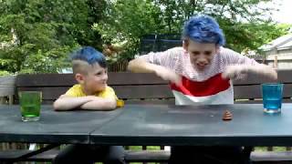 Kids mad lib challenge Blue vs. Blue