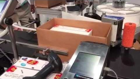 Videojet Case Coding in Action @ Pack Expo 2015