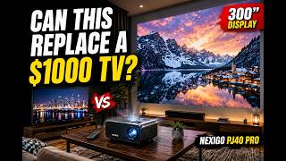 NexiGo PJ40 Pro Review 2026 | Can This Budget Projector Replace Your TV?