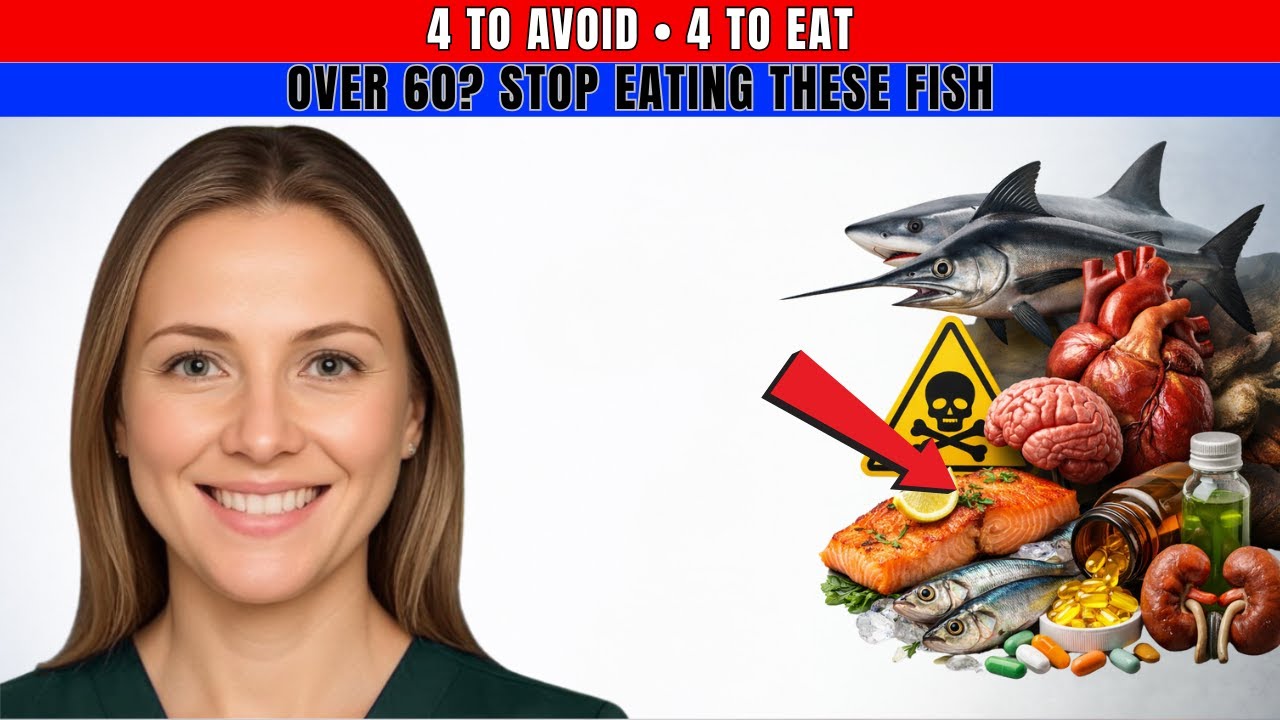 Over 60? 4 Worst Fish to Avoid — and 4 You Should Eat | Dr. Claire Whitmore