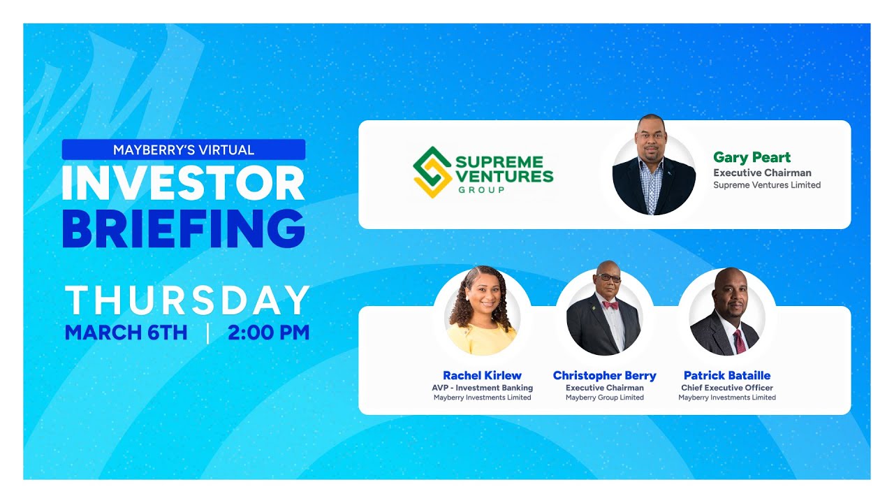 Mayberry Investments Limited: Investor Briefing - ' SVL '