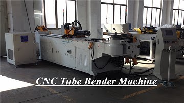 Hydraulic servo 3D pipe bending machine, China SMART CNC Tube bender machine 100mm Diameter