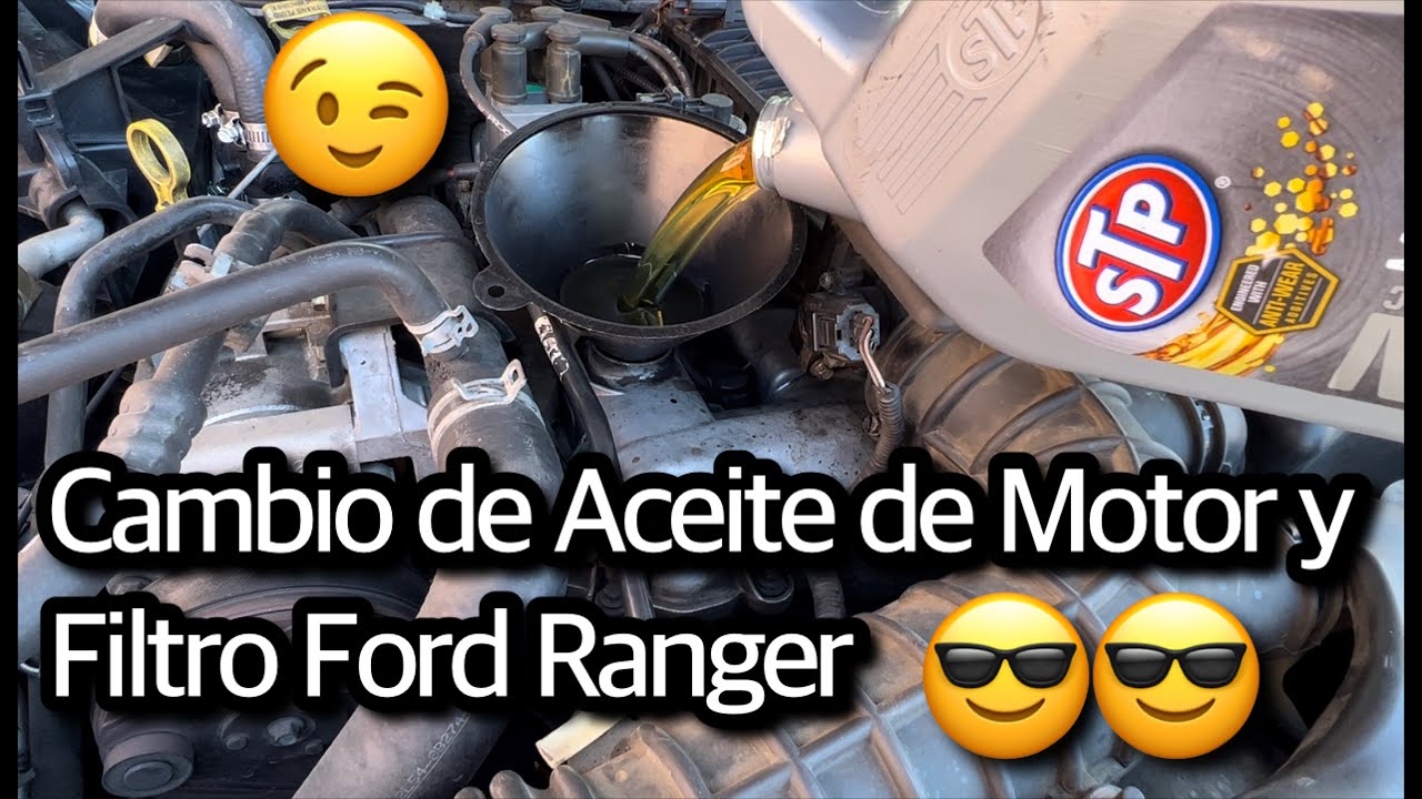 Como Cambiar el Aceite de Motor y Filtro Ford Ranger 2.3 1998 2008