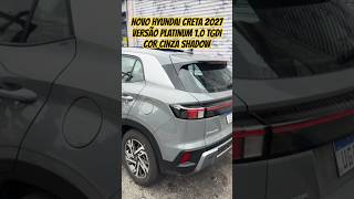 Novo Hyundai Creta Platinum 2027 Cinza Shadow #shorts #newcreta #creta #hyundai #hyundaicreta