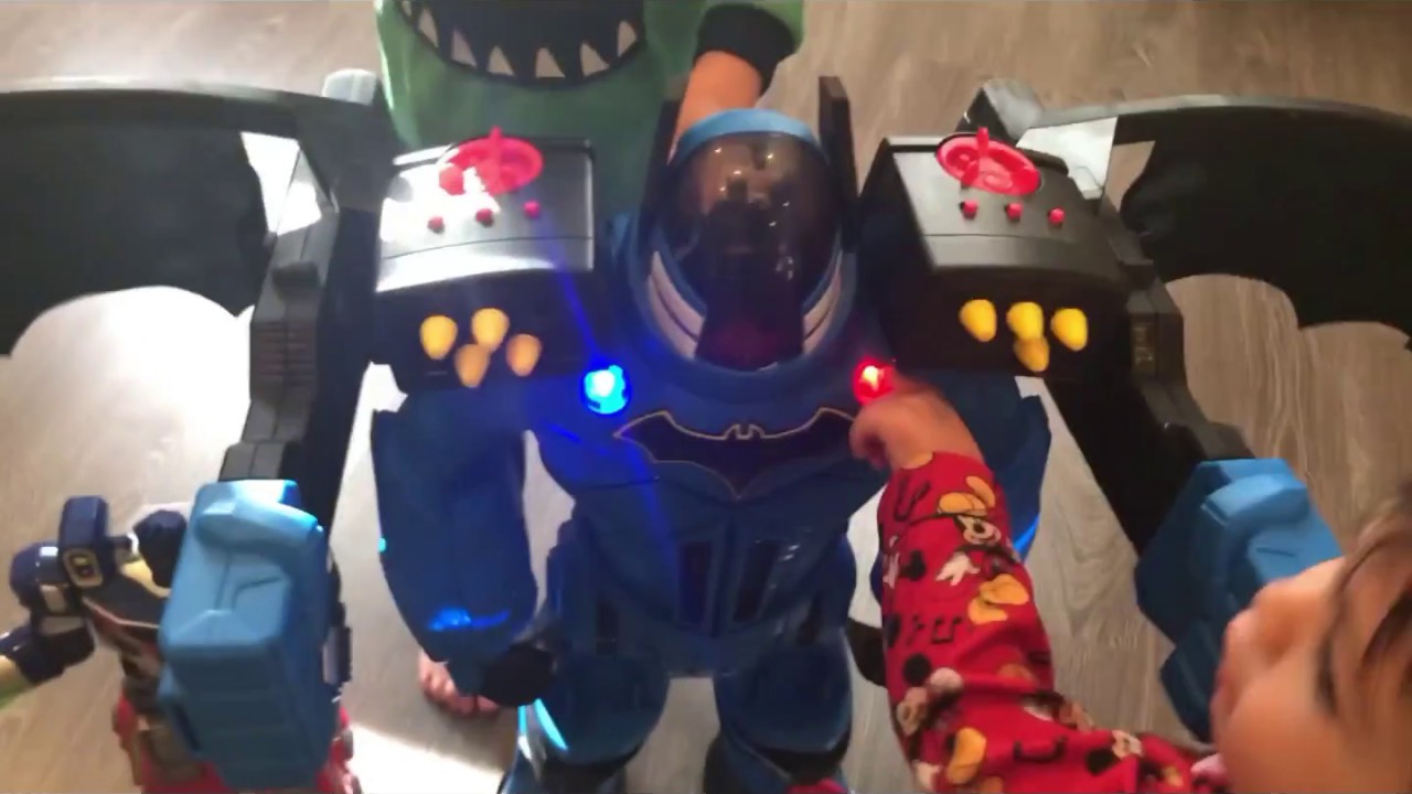 Imaginext DC Super Friends Batman Batbot Xtreme & More!!!
