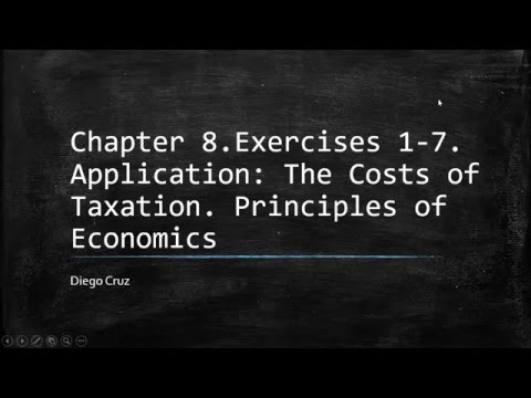 Chapter 8 Exercises 1 7 Principle Of Economics YouTube