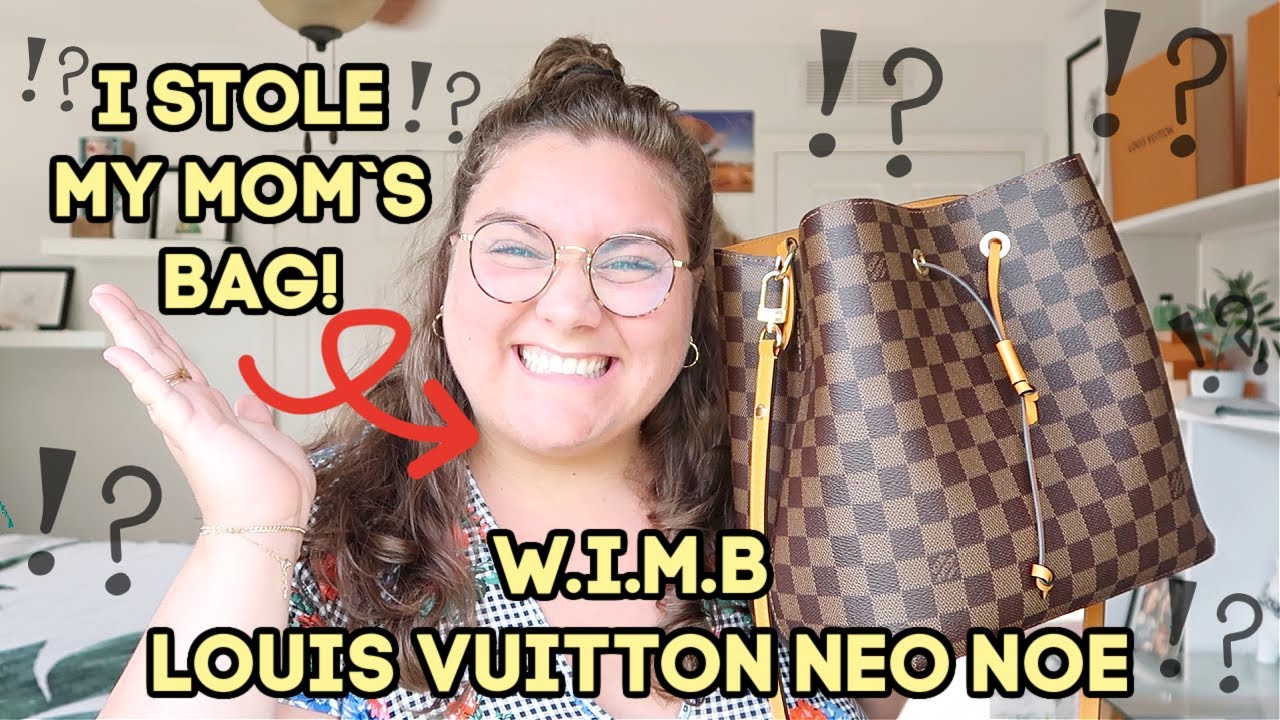 What`s in my mom`s bag? Louis Vuitton Neo Noe 