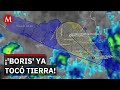 'Boris' toca tierra entre Guerrero y Oaxaca; ya es depresión tropical