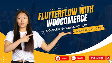 E-commerce Flutter App with FlutterFlow & WooCommerce API - Day4 Add to Cart & Update Items in Cart