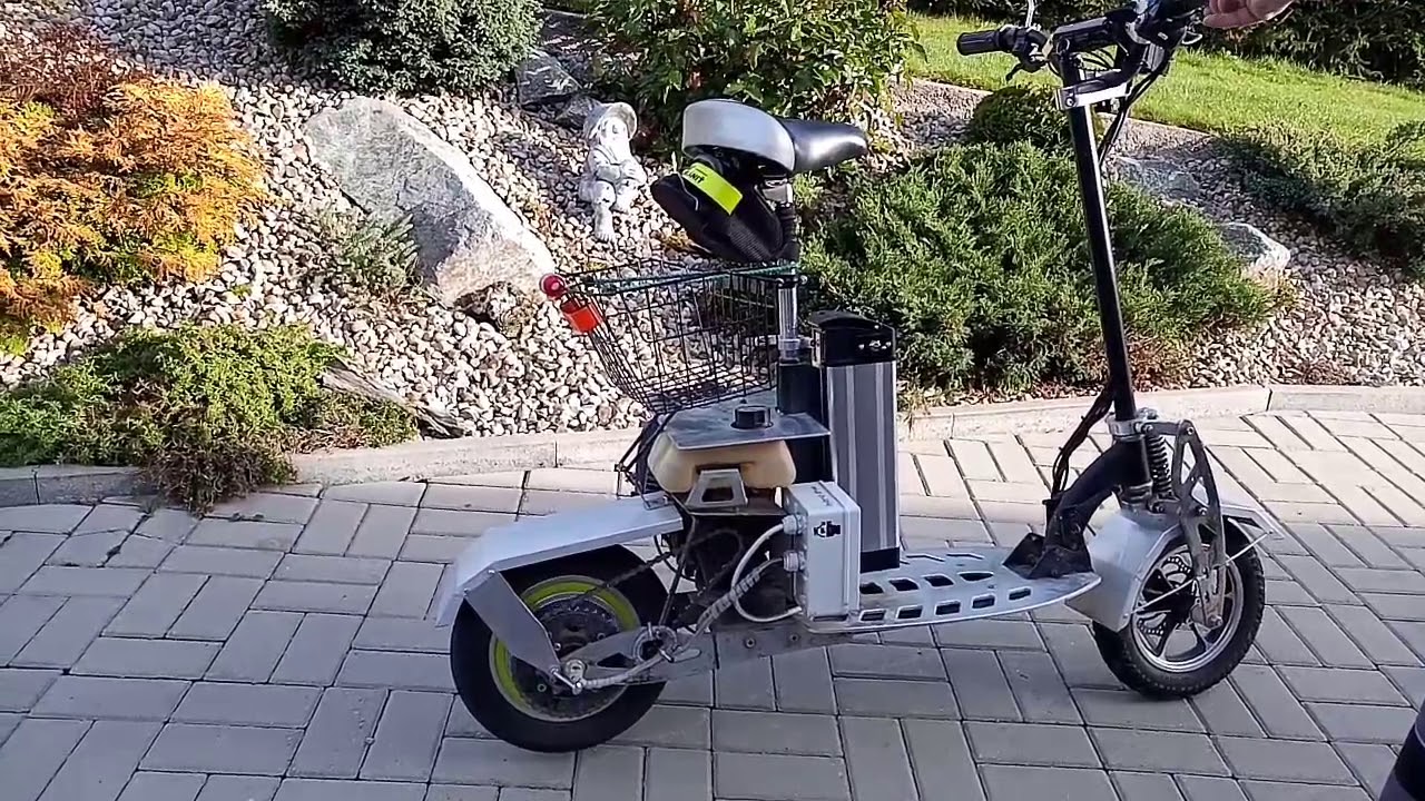Hybrid Engine Scooter