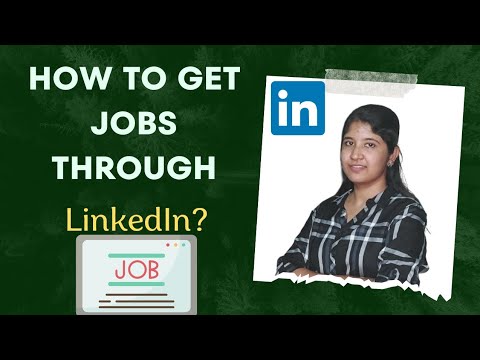 How To Get Jobs Through LinkedIn?|How To Apply For Jobs In LinkedIn ...