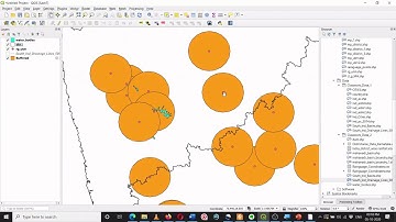 QGIS: GeoProcessing | How to use Buffer tool? (Part 1)