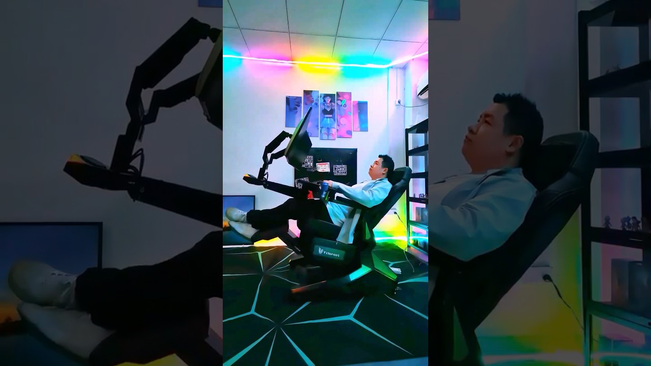 $1,580 and you can play computer games while fully reclined. Sweet deal!