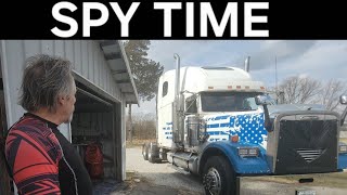 INSTALLING SAMSARA SPY EQUIPMENT (AGAINST MY WILL) #samsara #spy #spying #owneroperator #trucking
