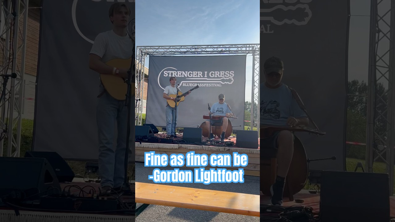 Fine as fine can be with my dad on dobro                               