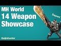Monster Hunter World: All 14 Weapons Showcase