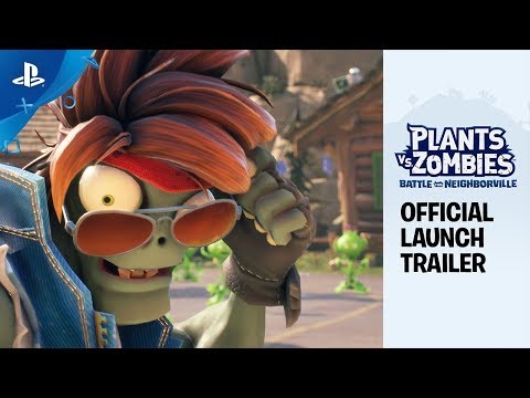 Plants vs. Zombies: Batalha por Neighborville - Trailer do Lançamento Oficial | PS4