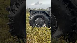 Pumping Up The Fat Truck Tires